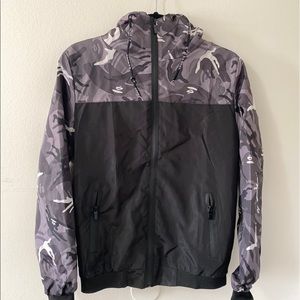 New! Boy Jacket gray/black